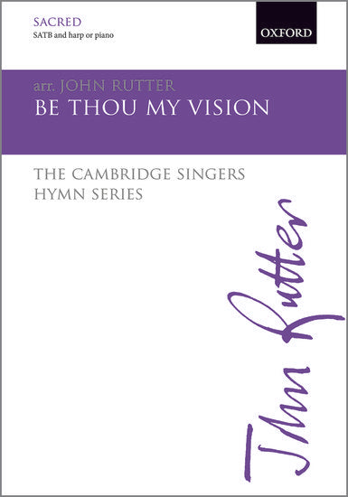 OUP-3416444 - Be thou my vision: SATB vocal score Default title