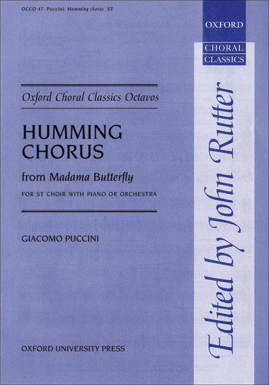 OUP-3418219 - Humming Chorus from Madama Butterfly: Vocal score Default title