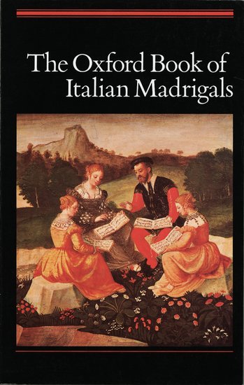 OUP-3436473 - The Oxford Book of Italian Madrigals: Vocal score Default title