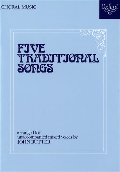 OUP-3437173 - Five Traditional Songs: Vocal score Default title