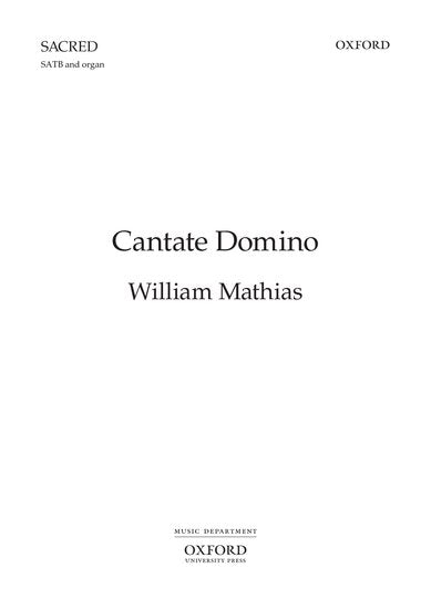 OUP-3504004 - Cantate Domino: Vocal score Default title