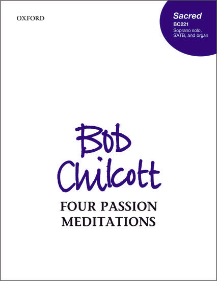 OUP-3519763 - Four Passion Meditations: Vocal score Default title
