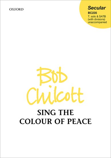 OUP-3528031 - Sing the Colour of Peace: Vocal score Default title