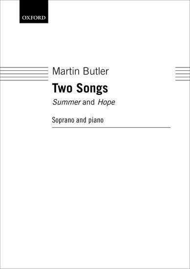 OUP-3528116 - Two Songs: Vocal score Default title