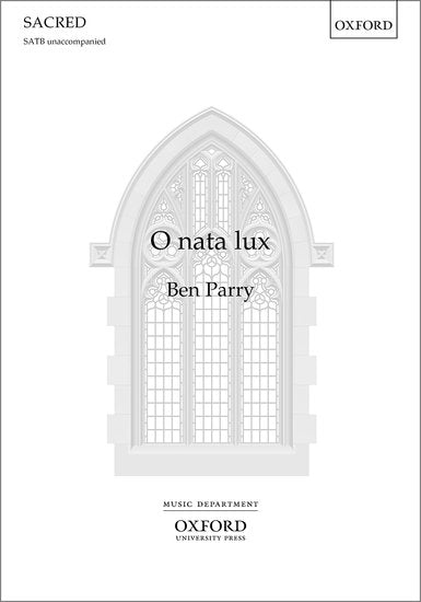 OUP-3528130 - O nata lux: Vocal score Default title