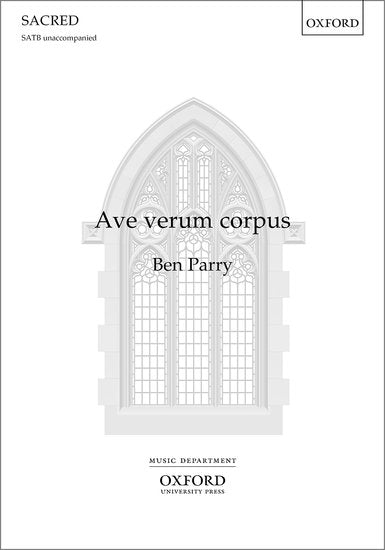 OUP-3528154 - Ave verum corpus: Vocal score Default title