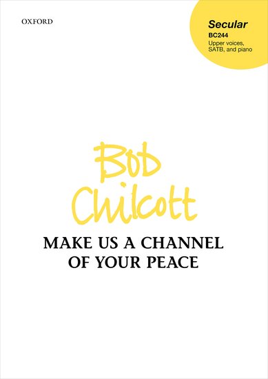 OUP-3532083 - Make us a channel of your peace: Vocal score Default title