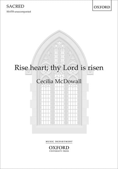 OUP-3532694 - Rise heart; thy Lord is risen: Vocal score Default title