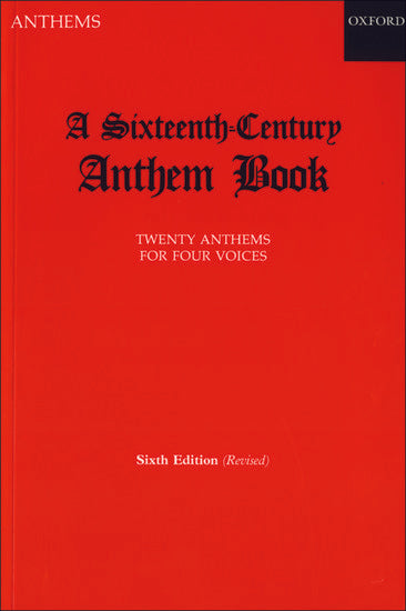 OUP-3534070 - A Sixteenth-Century Anthem Book: Vocal score Default title