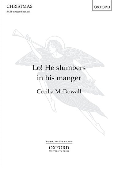 OUP-3535671 - Lo! He slumbers in his manger: Vocal score Default title