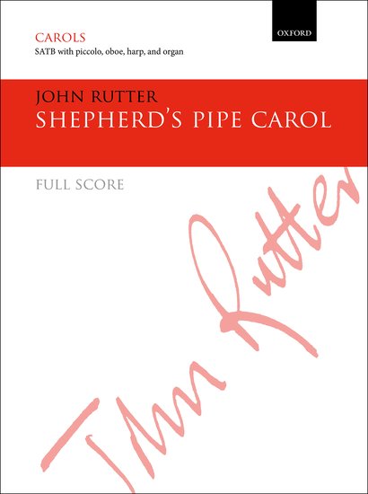 OUP-3540675 - Rutter Shepherd's Pipe Carol: Chamber ensemble score and set of parts Default title