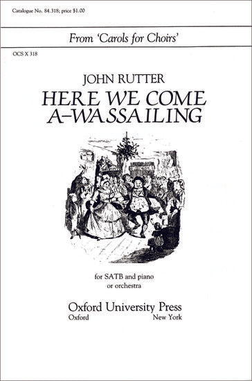 OUP-3854475 - Here we come a-wassailing: Vocal score Default title