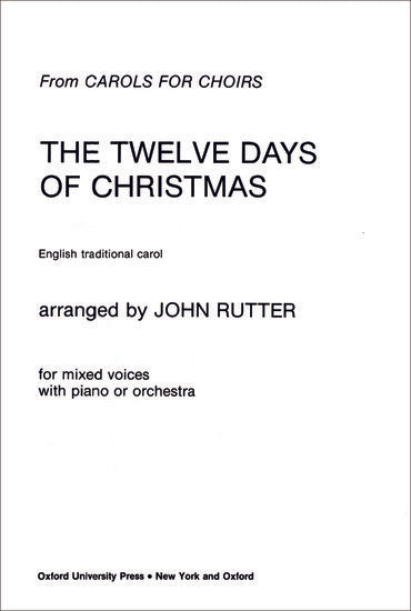 OUP-3857308 - The Twelve days of Christmas: Vocal score Default title