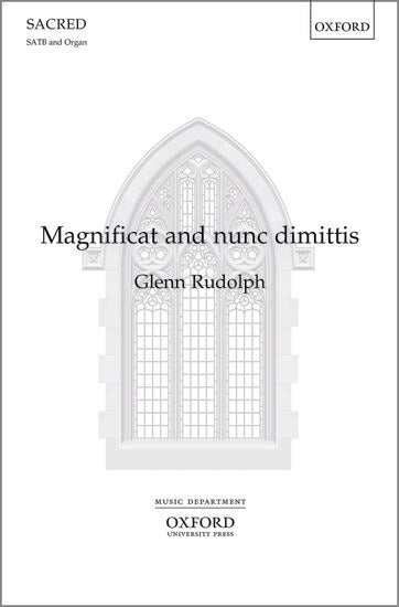 OUP-3860957 - Rudolph Magnificat and Nunc Dimittis: Vocal score Default title