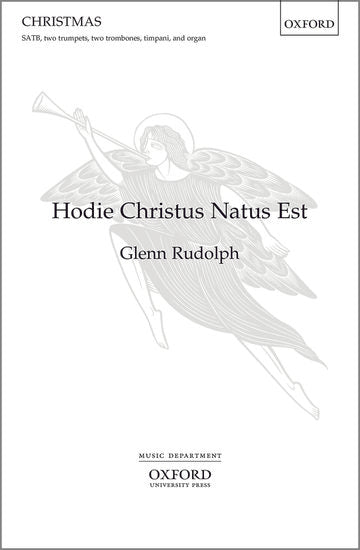 OUP-3861329 - Hodie Christus natus est: Vocal score Default title