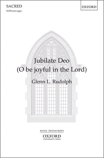 OUP-3861619 - Jubilate Deo: Vocal score Default title