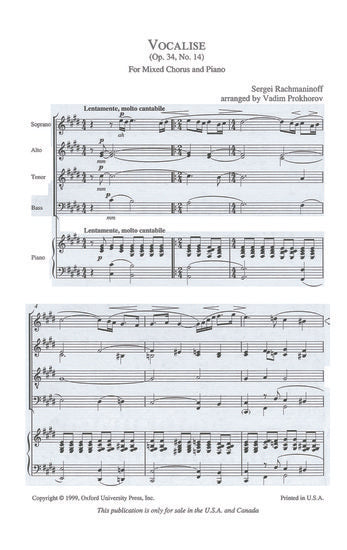 OUP-3861893 - Vocalise: Vocal score Default title