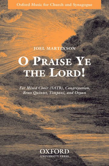 OUP-3864160 - O Praise Ye the Lord!: Vocal score Default title