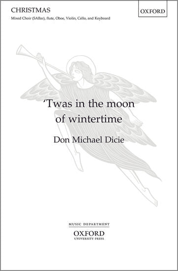 OUP-3865808 - Twas in the moon of wintertime: Vocal score Default title