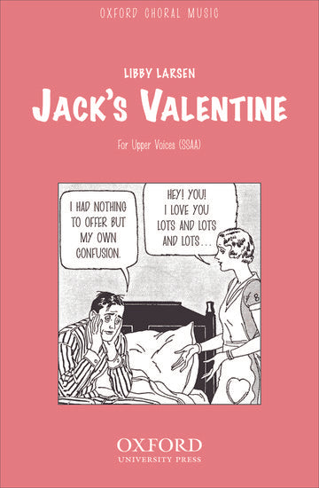 OUP-3865952 - Jack's Valentine: Vocal score Default title