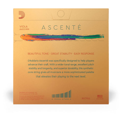 A410MM - D'Addario Ascente Strings - Viola Set Default title