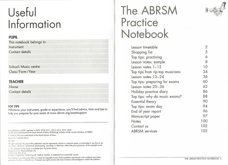 AB-60969300 - The ABRSM Practice Notebook Default title