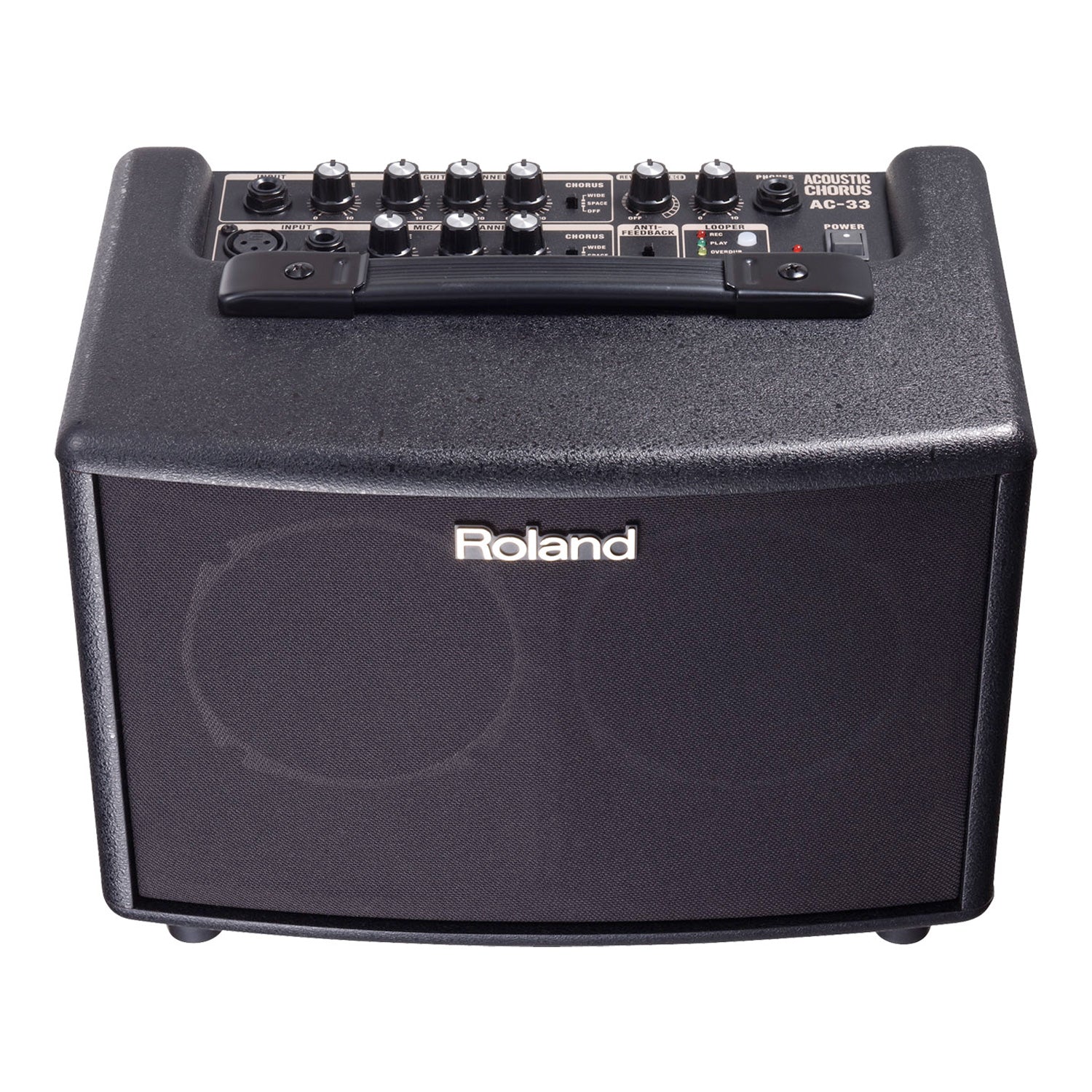 AC-33 - Roland AC-33 acoustic guitar amplifier Black / A1