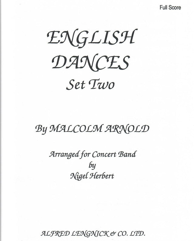 ALR1230 - English Dances for Band Set 2 Default title
