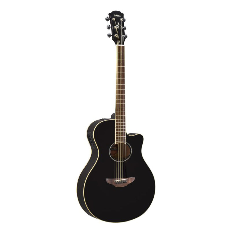 APX600-BL - Yamaha APX600 4/4 cutaway electro-acoustic guitar in gloss Black