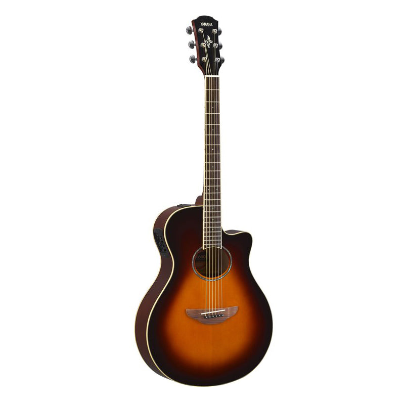 APX600-OVS - Yamaha APX600 4/4 cutaway electro-acoustic guitar in gloss Old violin sunburst