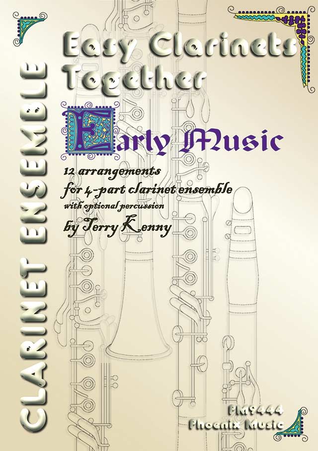 PM9444 - Easy Clarinets Together: Early Music Default title