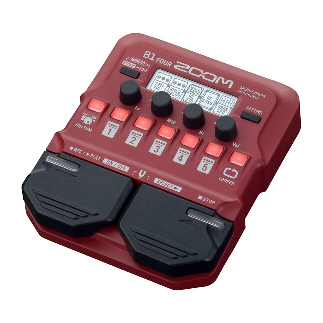 B1-FOUR - Zoom B1-FOUR / B1X-FOUR multi effects pedal Without expression pedal / A1