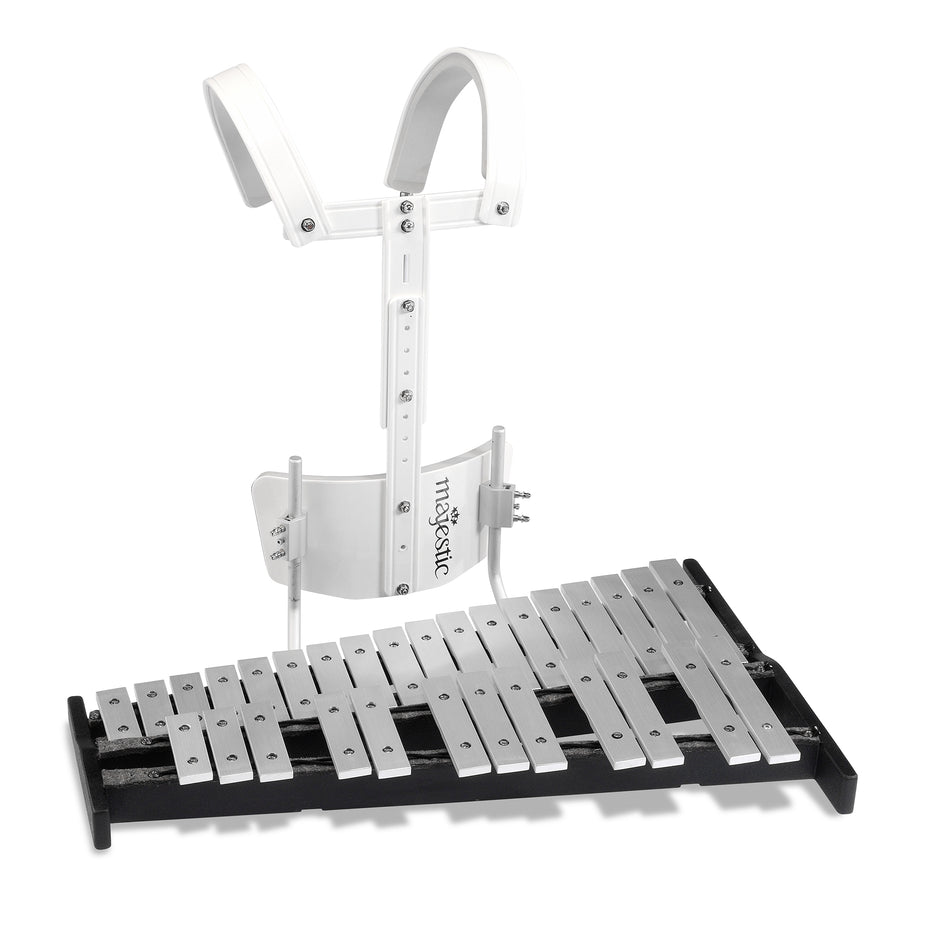 Majestic Marching glockenspiel with carrier Aluminium Chamberlain Music