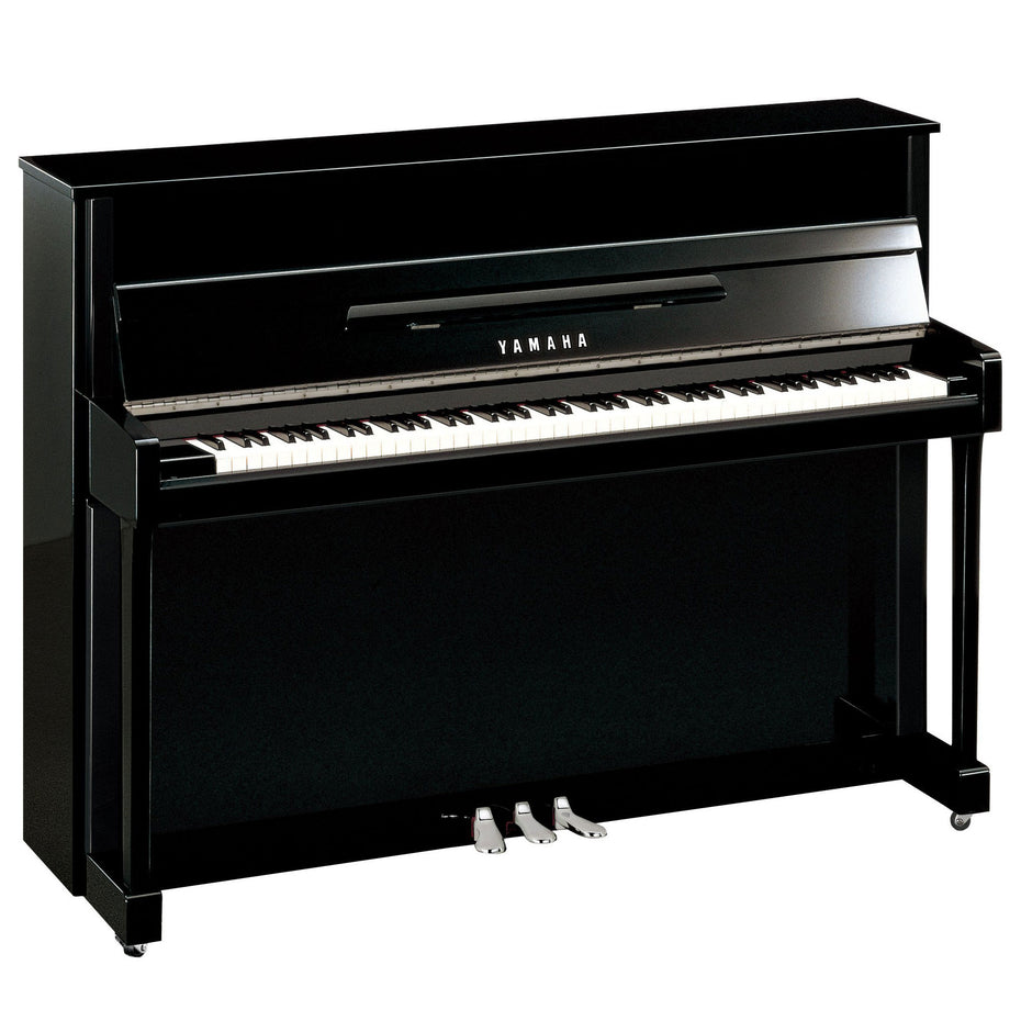 B2E-PEC - Yamaha b2 upright piano Polished Ebony with Chrome Fittings