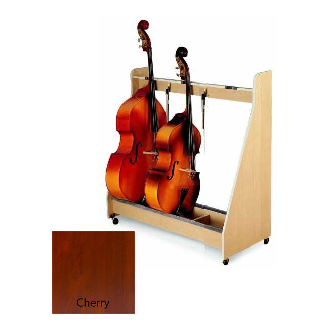 148J003-CH - Double Bass Rack - up to 3 instruments Cherry