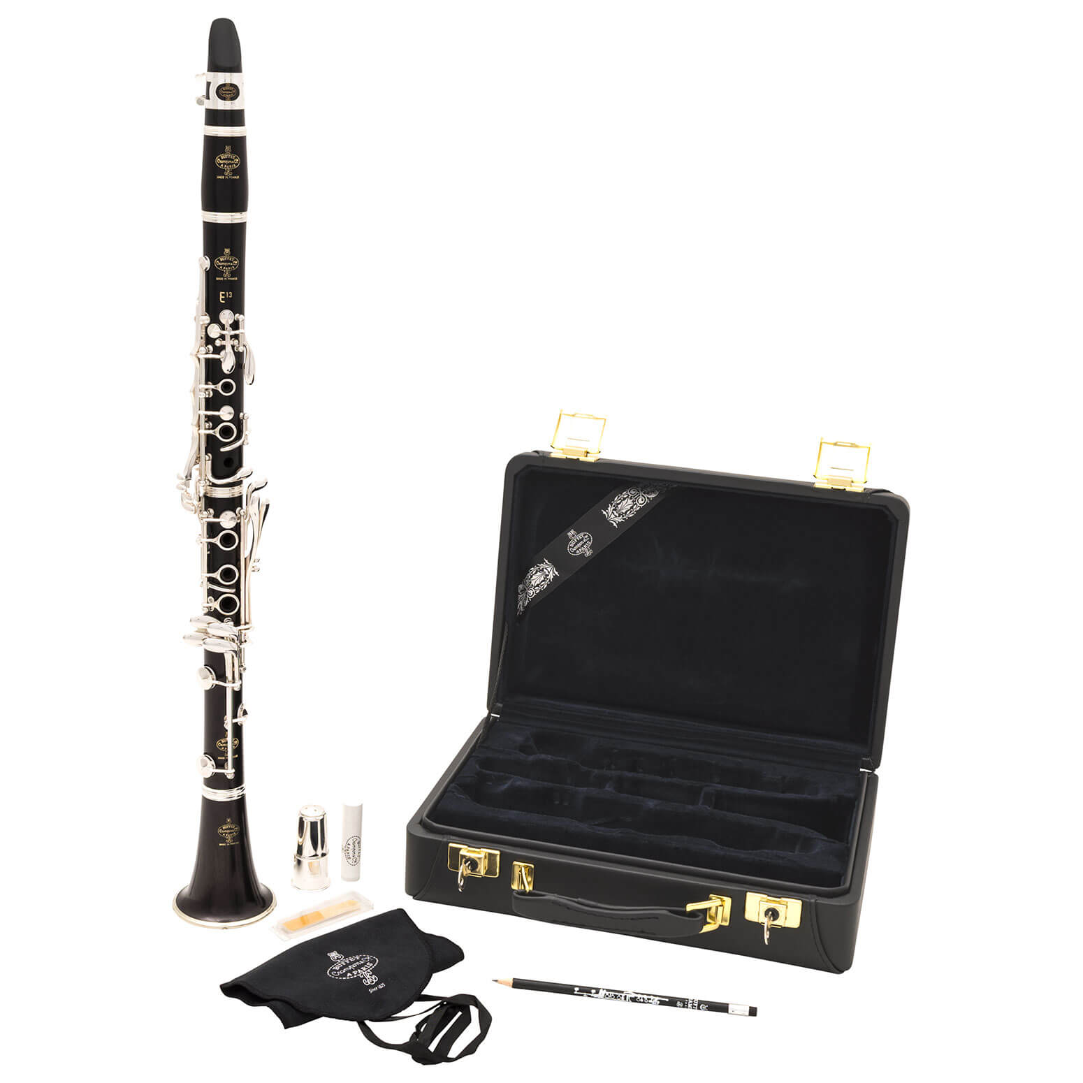 Bb　hard　with　Buffet　outfit　case　E13　Music　clarinet　Chamberlain