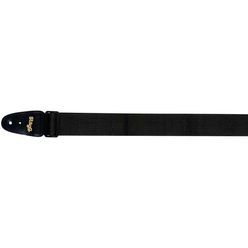 BJA006-BK,BJA006-BL - Stagg nylon guitar strap Black