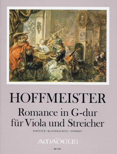 BP1785 - Romance in G major for viola and strings Default title