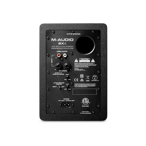 BX4PAIR - M-Audio BX carbon compact studio monitor speakers pair 4.5