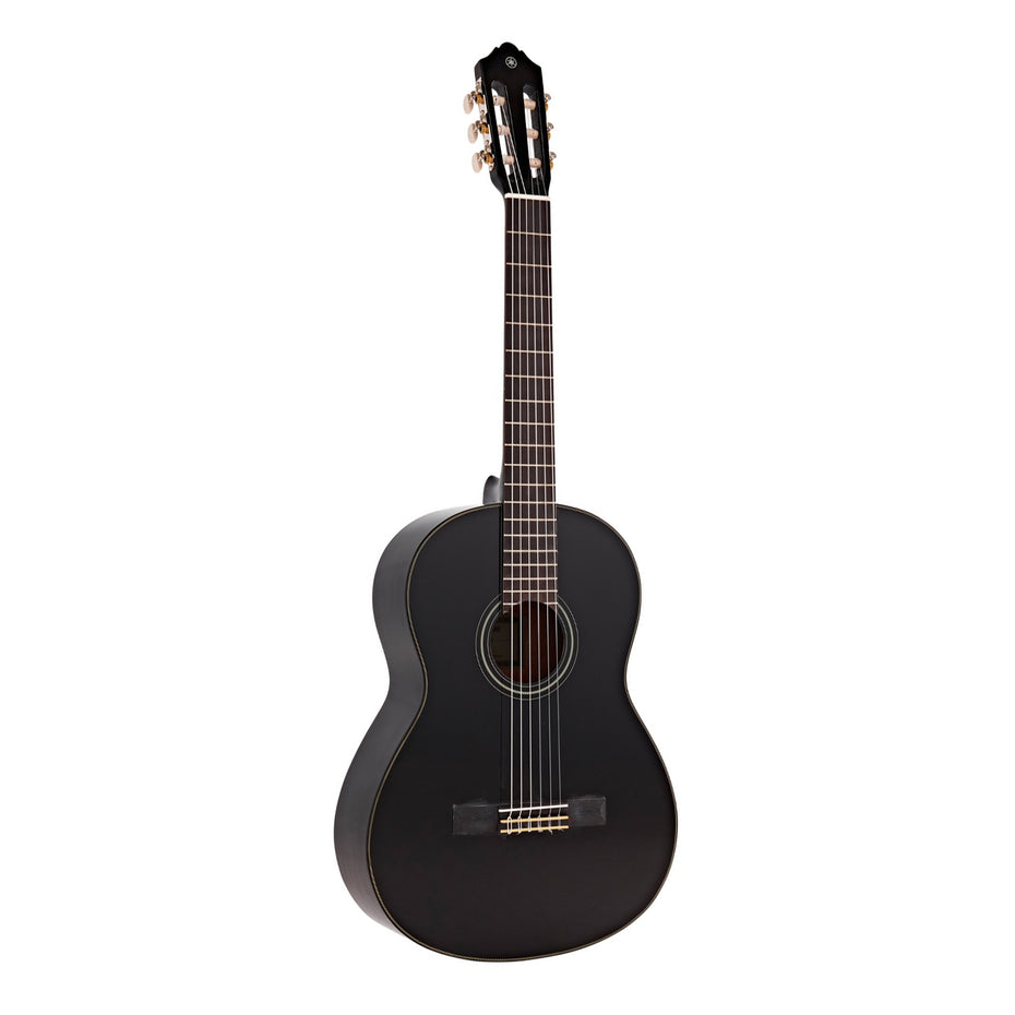 C40IIBL - Yamaha C40II 4/4 classical guitar in gloss Black