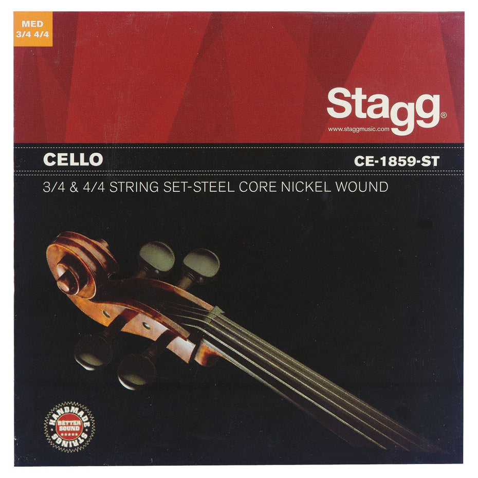 CE-1859-ST - Set of full size and 3/4 size budget cello strings Default title