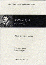 CH08828 - William Byrd: Mass for Three Voices (1961 Edition) Default title