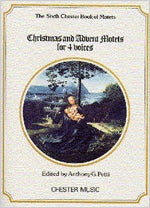 CH55110 - Chester Book of Motets Vol. 6: Christmas & Advent for 4 Voices Default title
