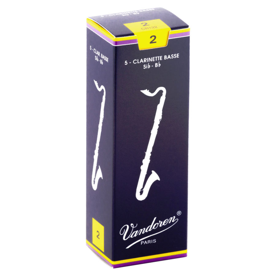 CR122 - Vandoren Bb bass clarinet reeds box of 5 2