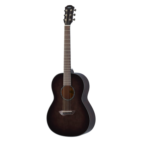 CSF1M-TB - Yamaha CSF1M compact folk parlor electro-acoustic guitar in matte Translucent black