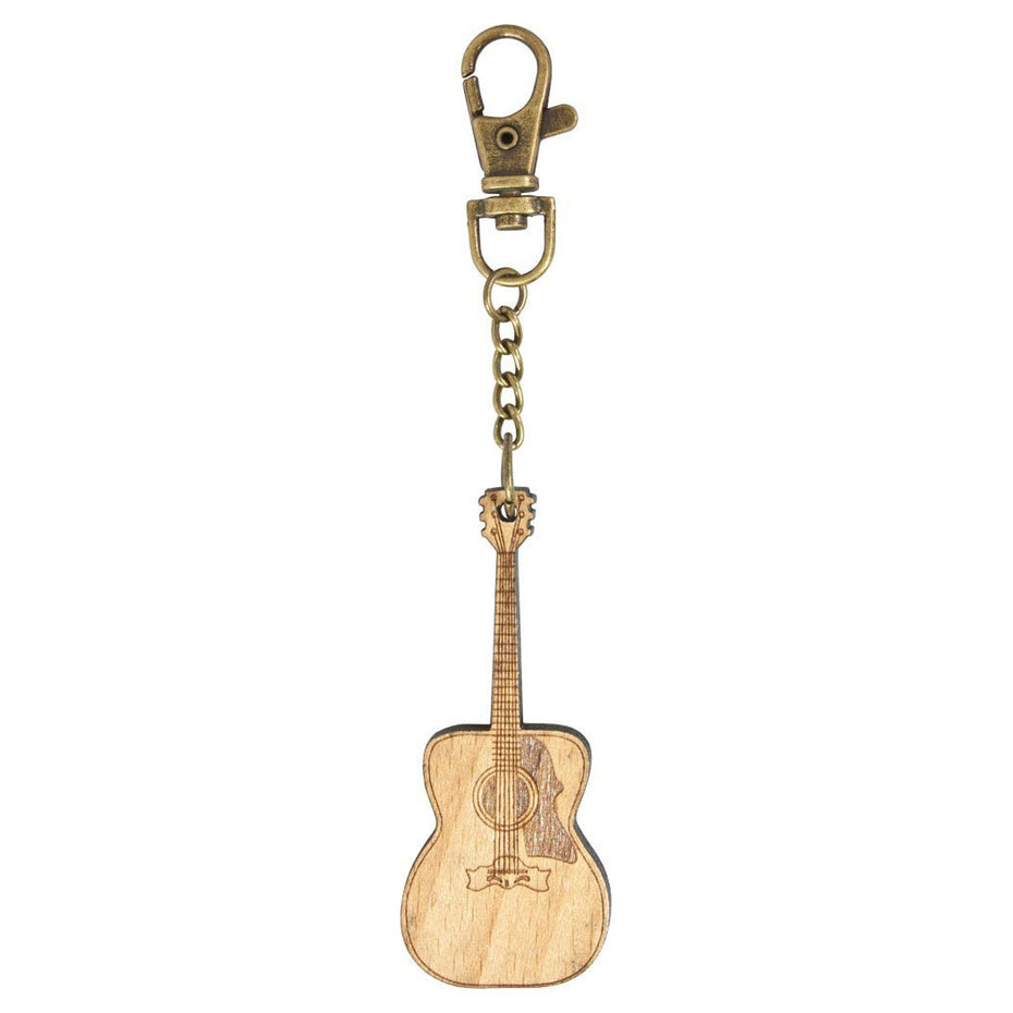 Acoustic guitar deals keychain