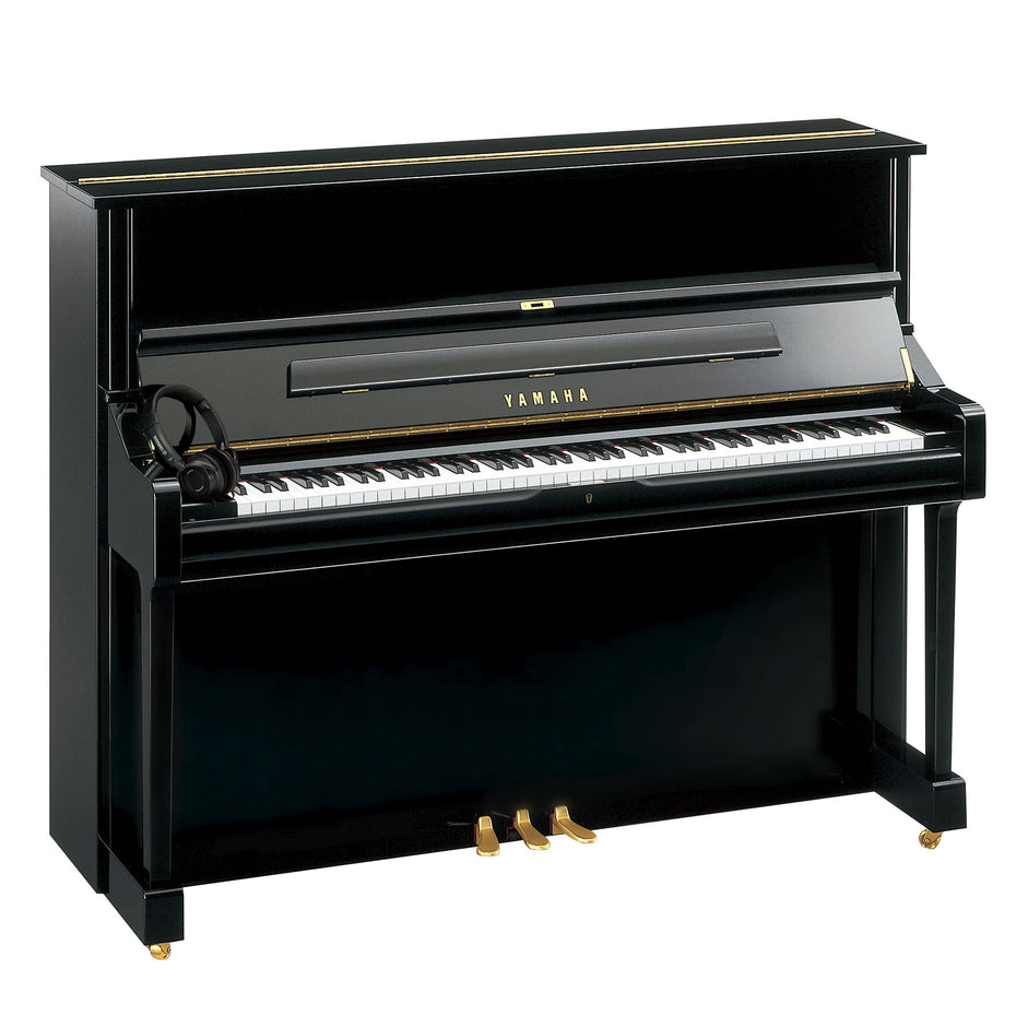 DU1EN-PM,DU1EN-SAW,DU1EN-PWH - Yamaha DU1EN Disklavier ENSPIRE Upright Piano Polished Mahogany