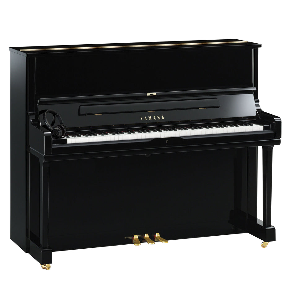 DYUS1EN-PM,DYUS1EN-PWH,DYUS1EN-SAW - Yamaha DYUS1EN Disklavier ENSPIRE Upright Piano Polished mahogany