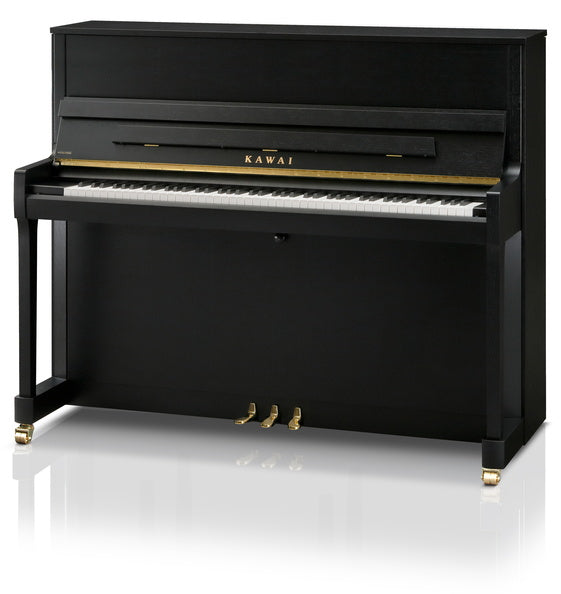 E-300-STUDIO - Kawai E-300 Studio upright piano in satin ebony Default title
