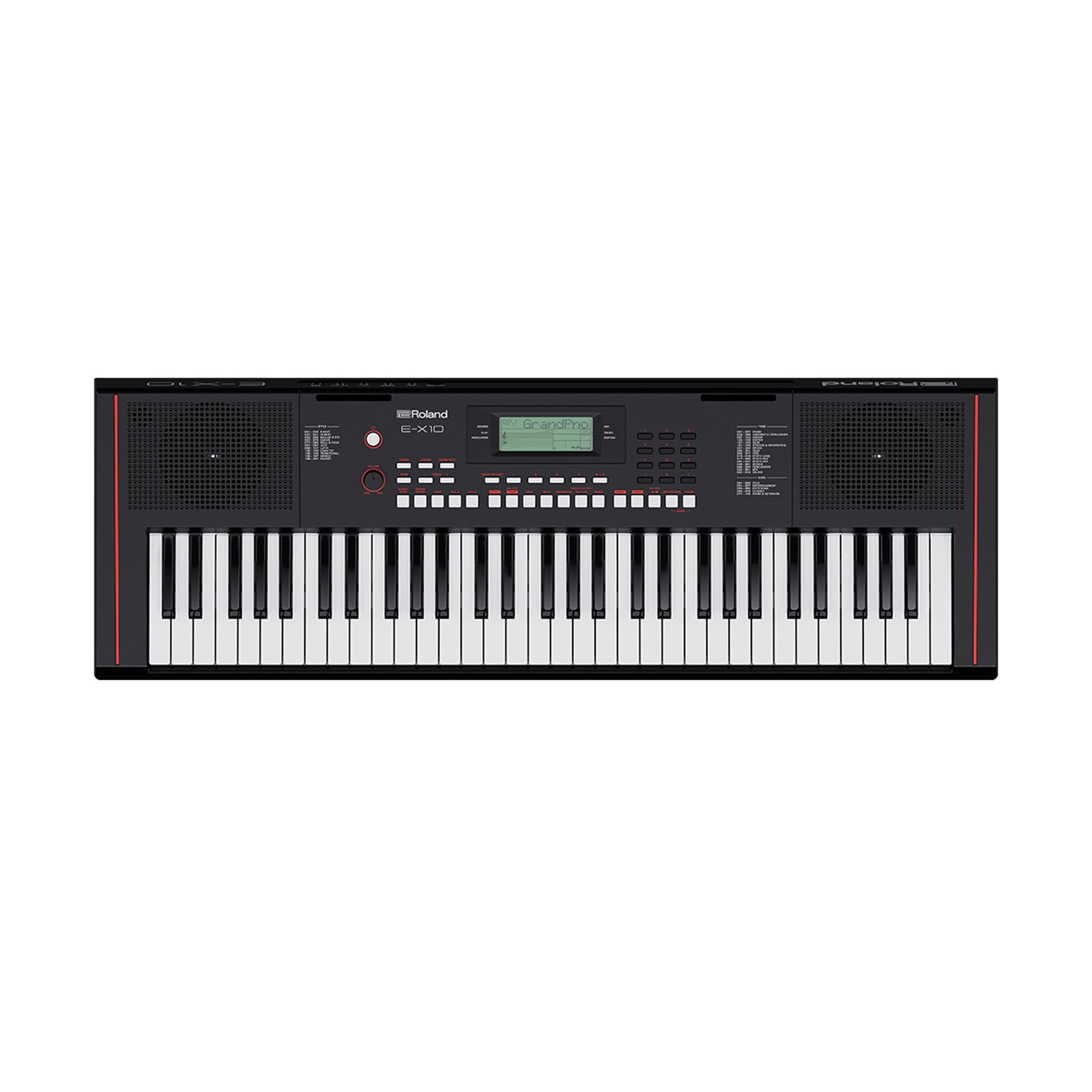 Roland E-X10 Arranger portable keyboard | Chamberlain Music